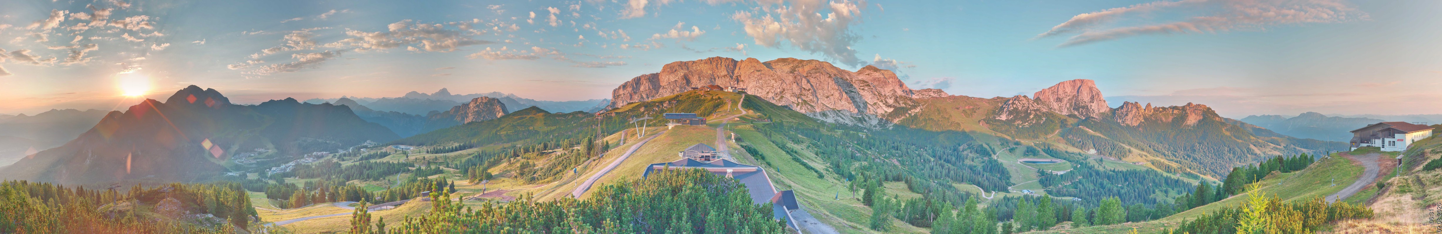 Archiv Foto Webcam Panoramablick Tressdorfer Höhe