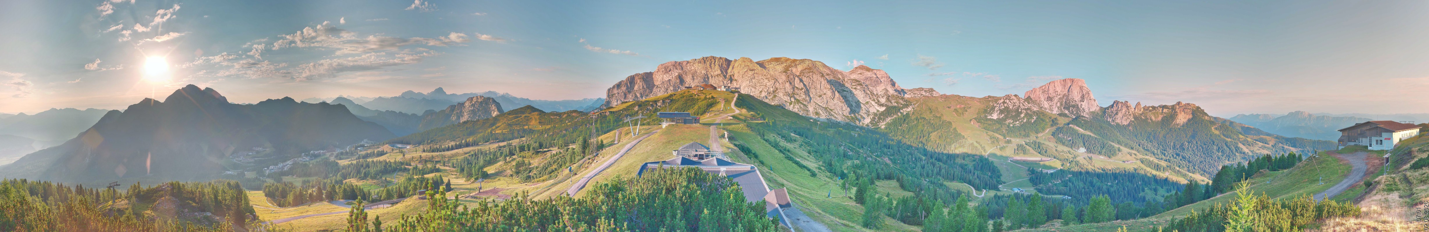 Archiv Foto Webcam Panoramablick Tressdorfer Höhe