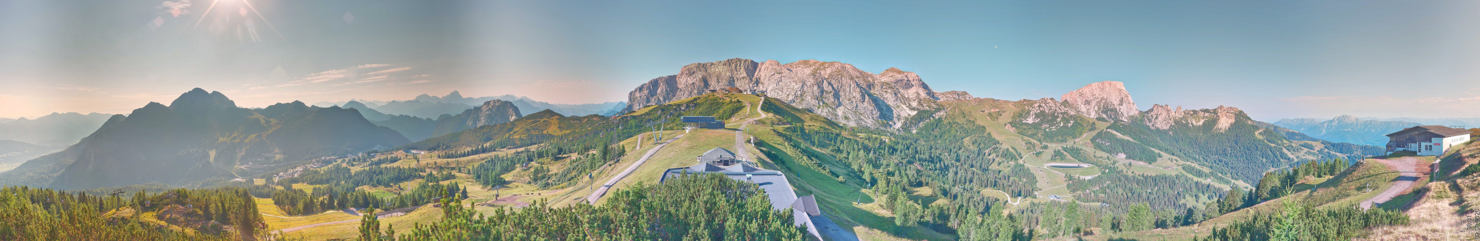 Archiv Foto Webcam Panoramablick Tressdorfer Höhe