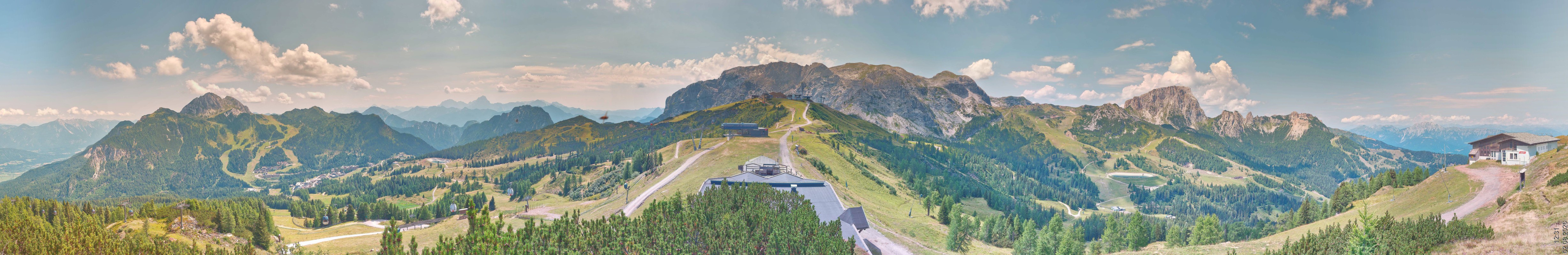 Archiv Foto Webcam Panoramablick Tressdorfer Höhe