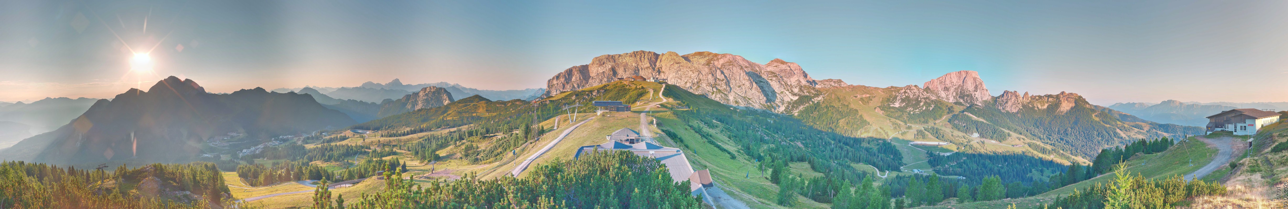 Archiv Foto Webcam Panoramablick Tressdorfer Höhe