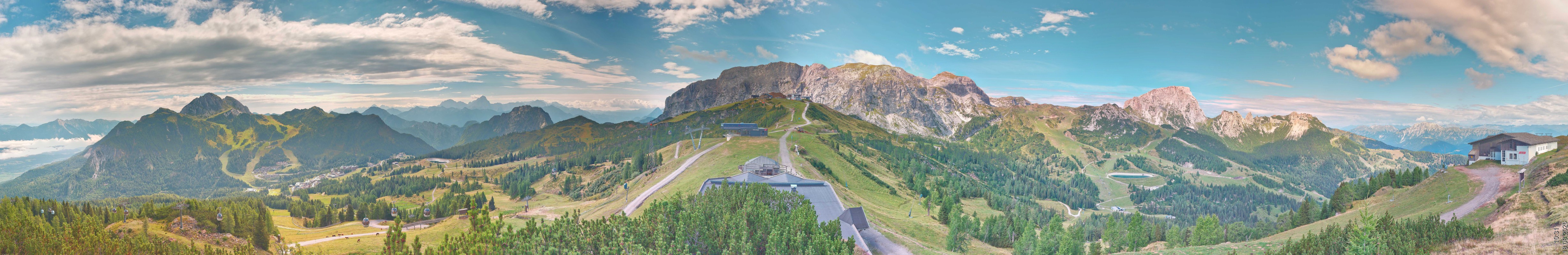 Archived image Webcam Tressdorfer Höhe - Panoramic View