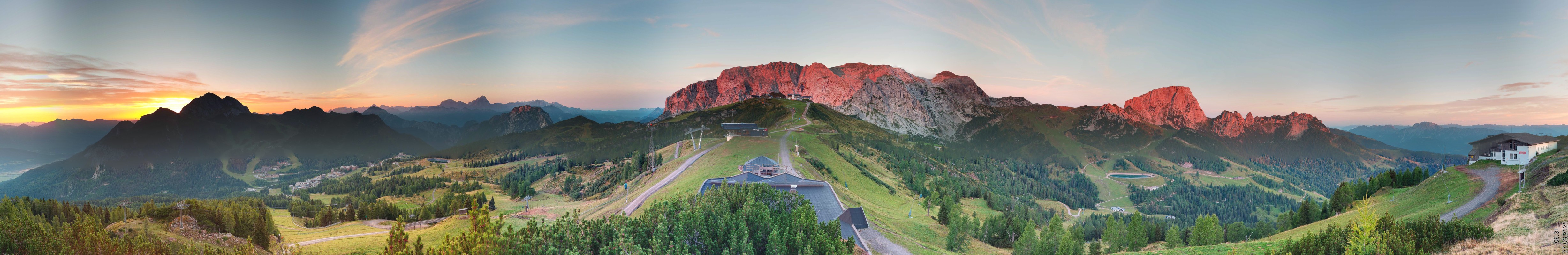 Archiv Foto Webcam Panoramablick Tressdorfer Höhe