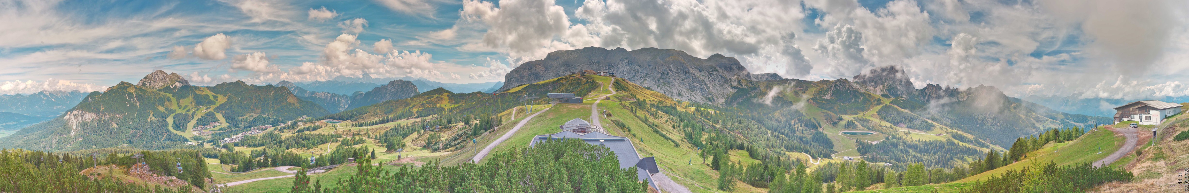 Archiv Foto Webcam Panoramablick Tressdorfer Höhe