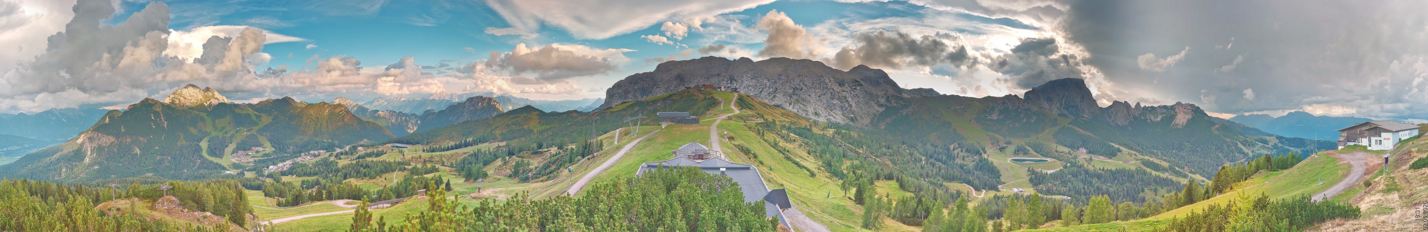 Archiv Foto Webcam Panoramablick Tressdorfer Höhe