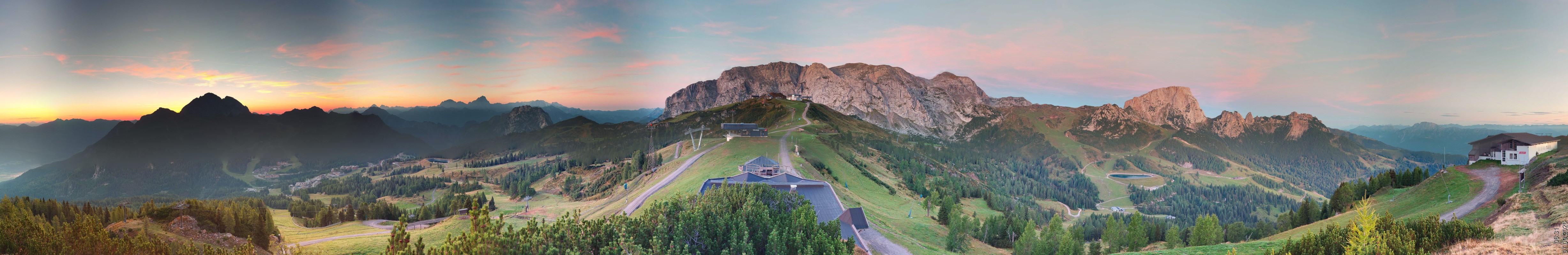 Archiv Foto Webcam Panoramablick Tressdorfer Höhe