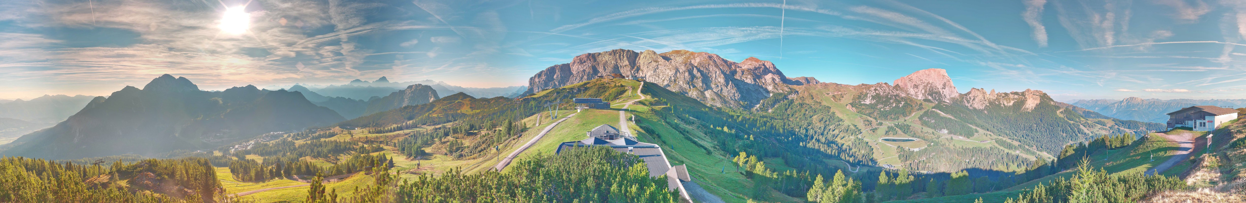 Archiv Foto Webcam Panoramablick Tressdorfer Höhe