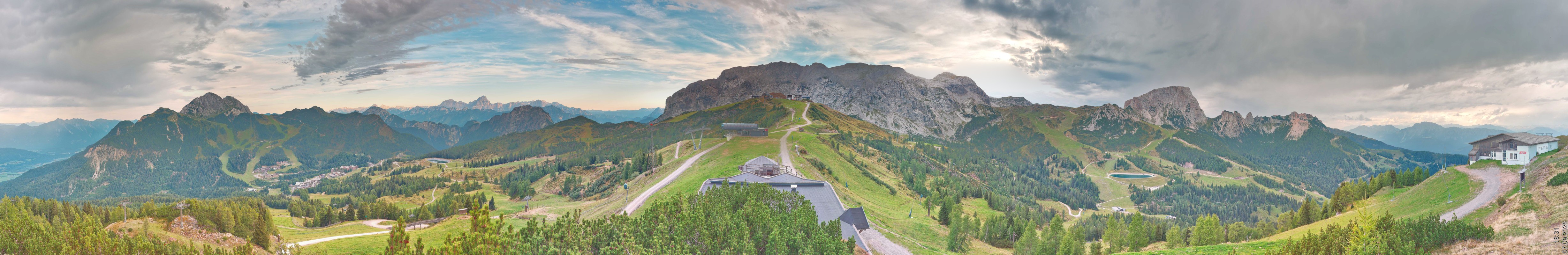Archiv Foto Webcam Panoramablick Tressdorfer Höhe