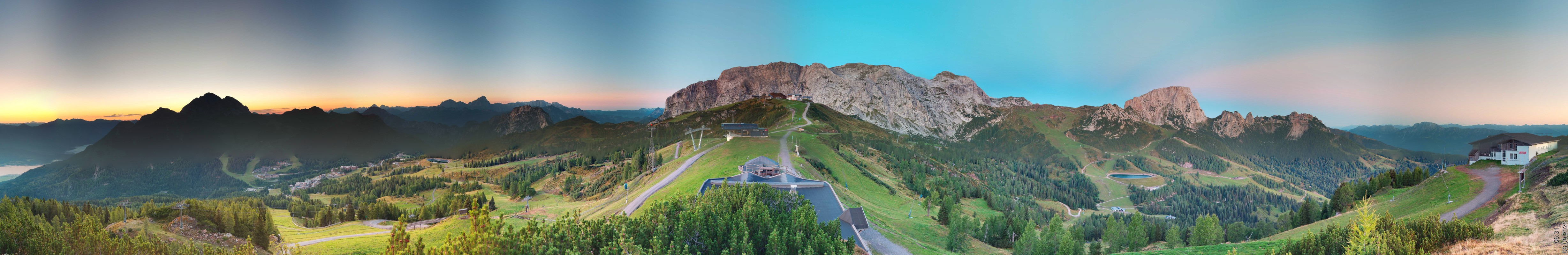 Archiv Foto Webcam Panoramablick Tressdorfer Höhe