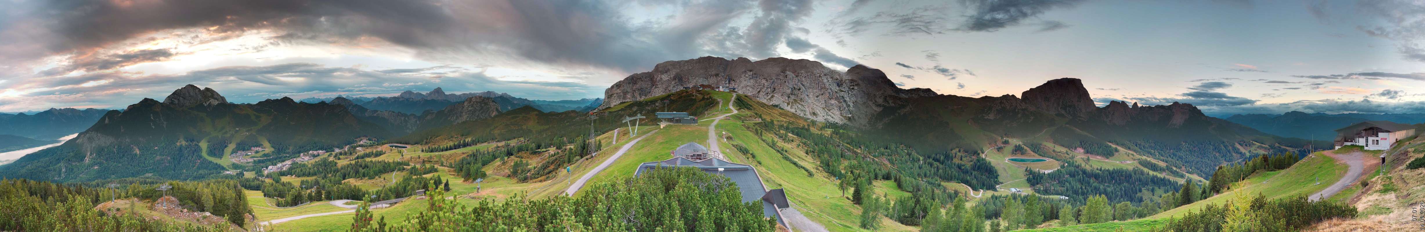 Archiv Foto Webcam Panoramablick Tressdorfer Höhe