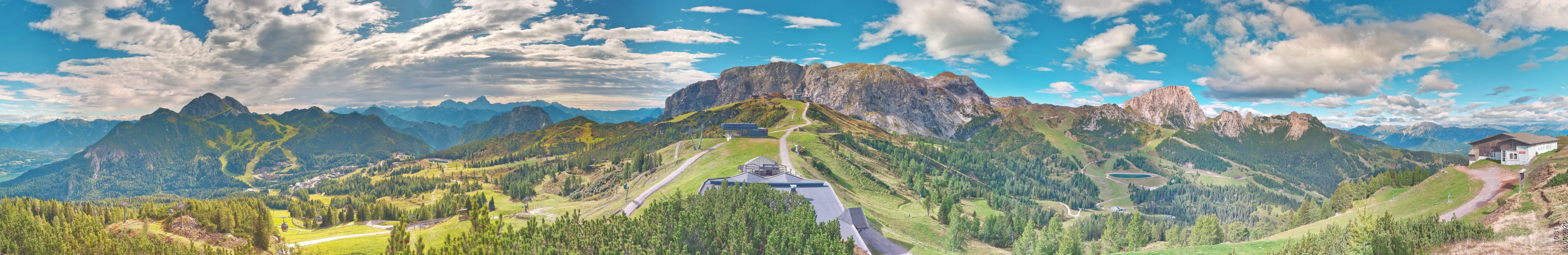 Archiv Foto Webcam Panoramablick Tressdorfer Höhe