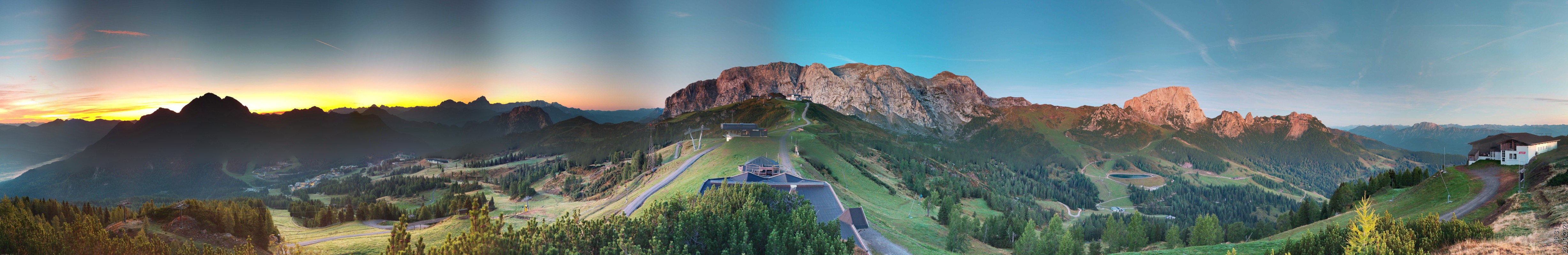 Archiv Foto Webcam Panoramablick Tressdorfer Höhe