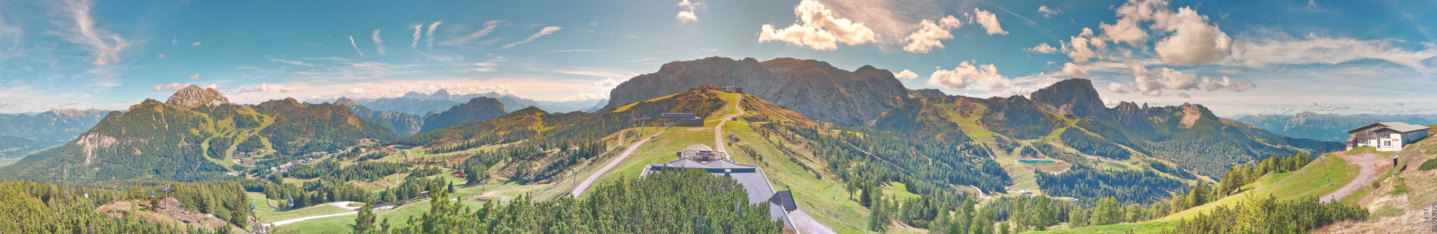 Archived image Webcam Tressdorfer Höhe - Panoramic View