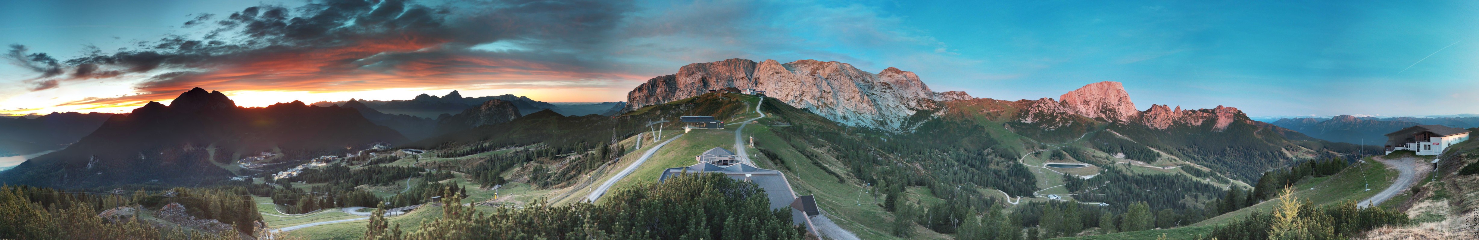 Archived image Webcam Tressdorfer Höhe - Panoramic View