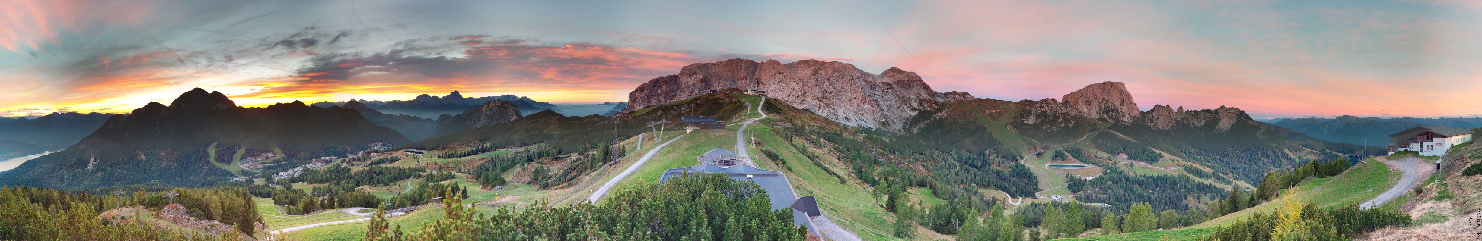Archived image Webcam Tressdorfer Höhe - Panoramic View