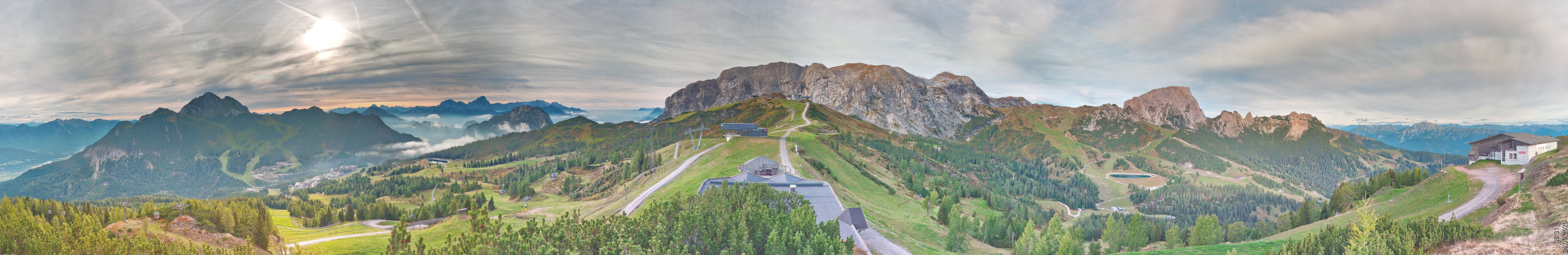 Archived image Webcam Tressdorfer Höhe - Panoramic View