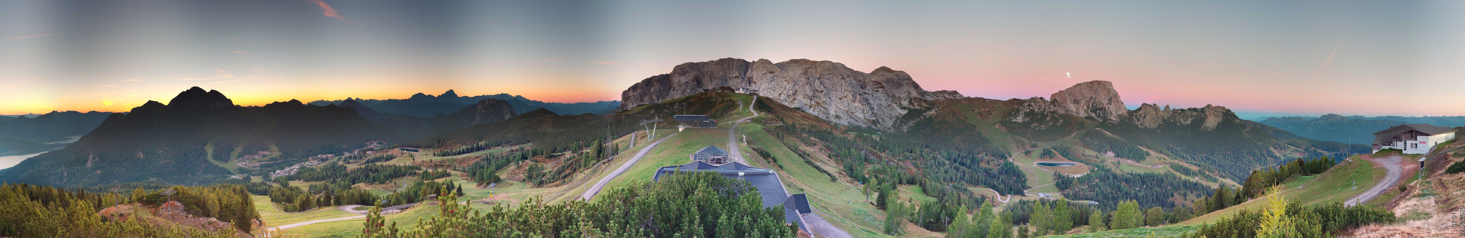 Archiv Foto Webcam Panoramablick Tressdorfer Höhe