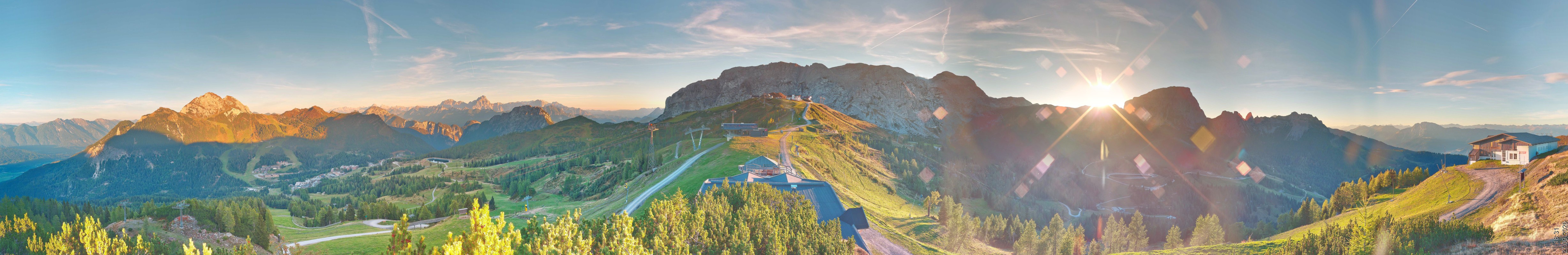 Archiv Foto Webcam Panoramablick Tressdorfer Höhe