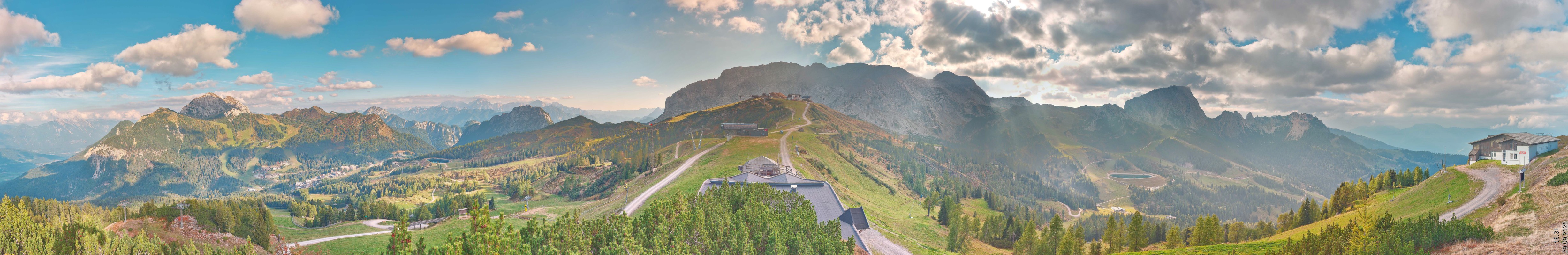 Archiv Foto Webcam Panoramablick Tressdorfer Höhe