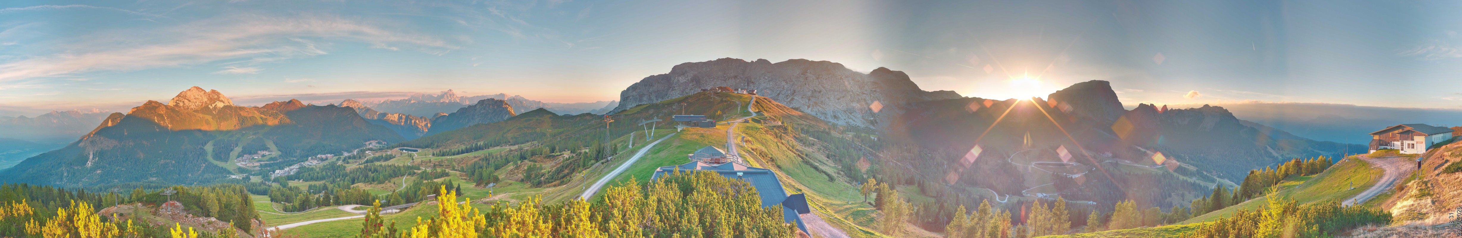 Archiv Foto Webcam Panoramablick Tressdorfer Höhe