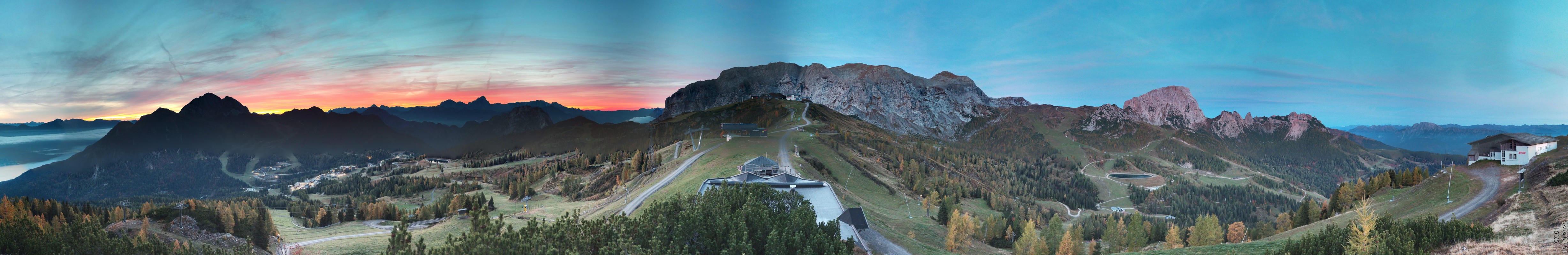 Archiv Foto Webcam Panoramablick Tressdorfer Höhe
