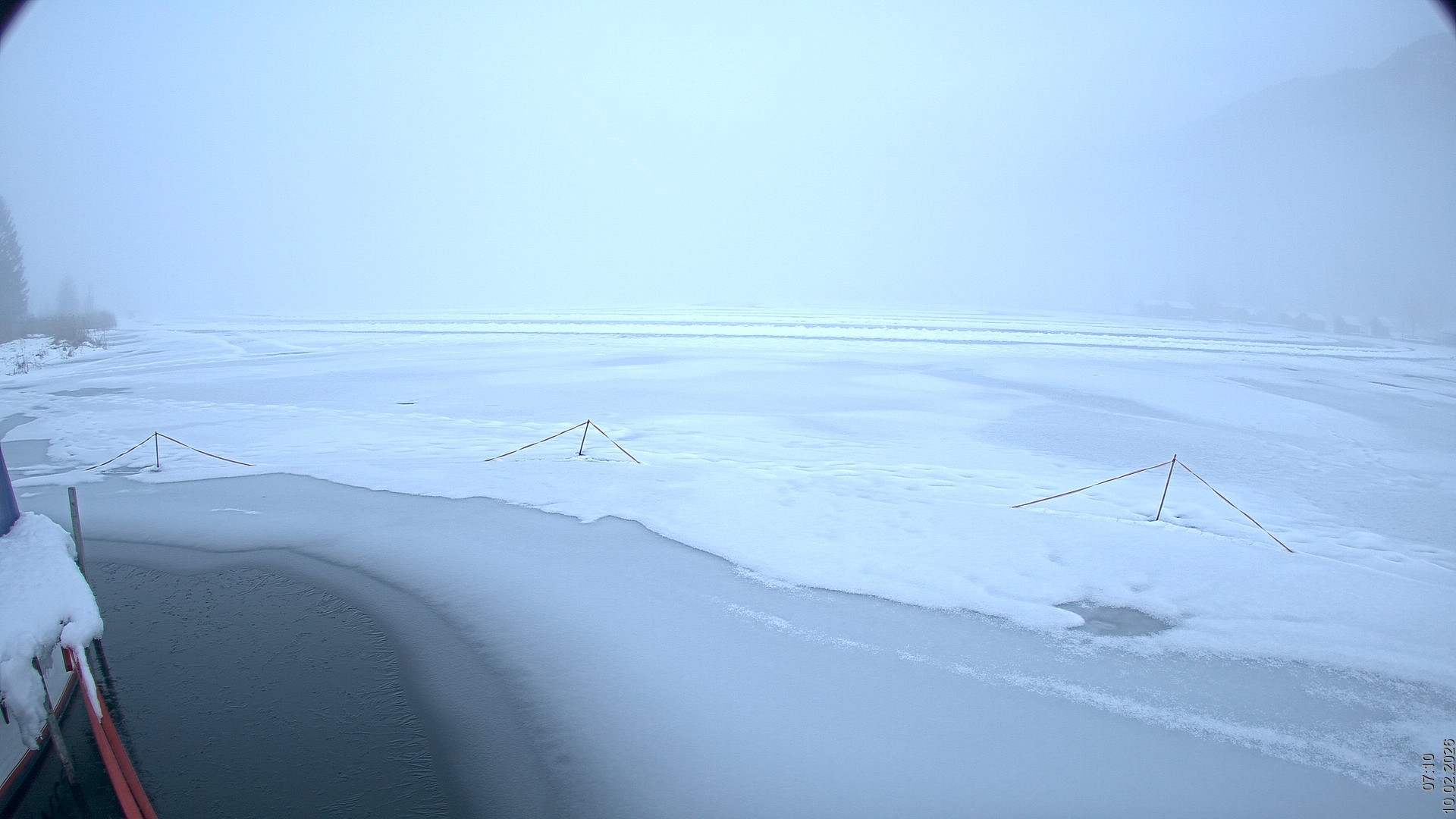 Archiv Foto Webcam Blick über den Weissensee in Kärnten