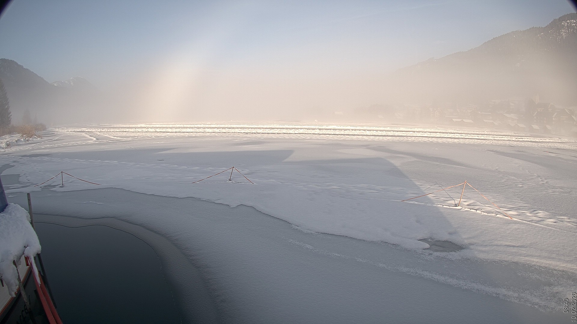 Archiv Foto Webcam Blick über den Weissensee in Kärnten