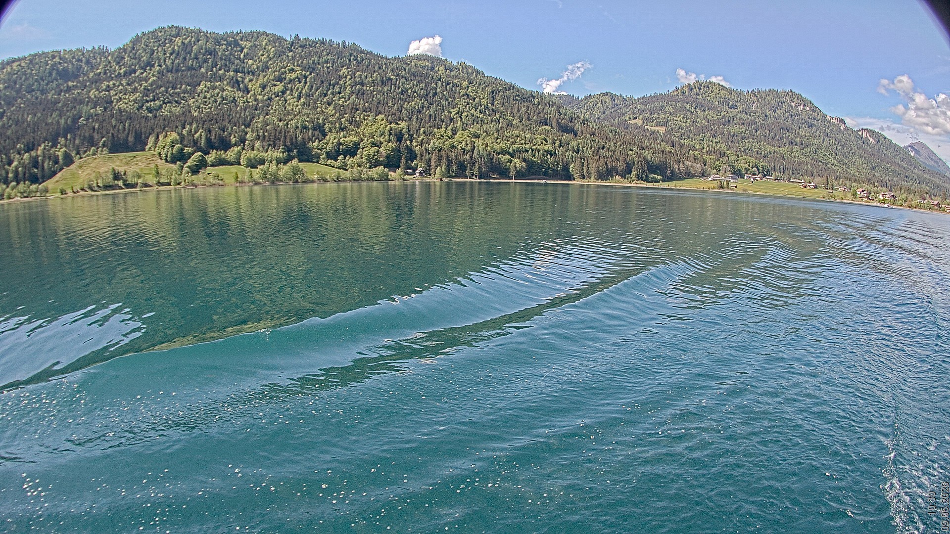 Archiv Foto Webcam Blick über den Weissensee in Kärnten