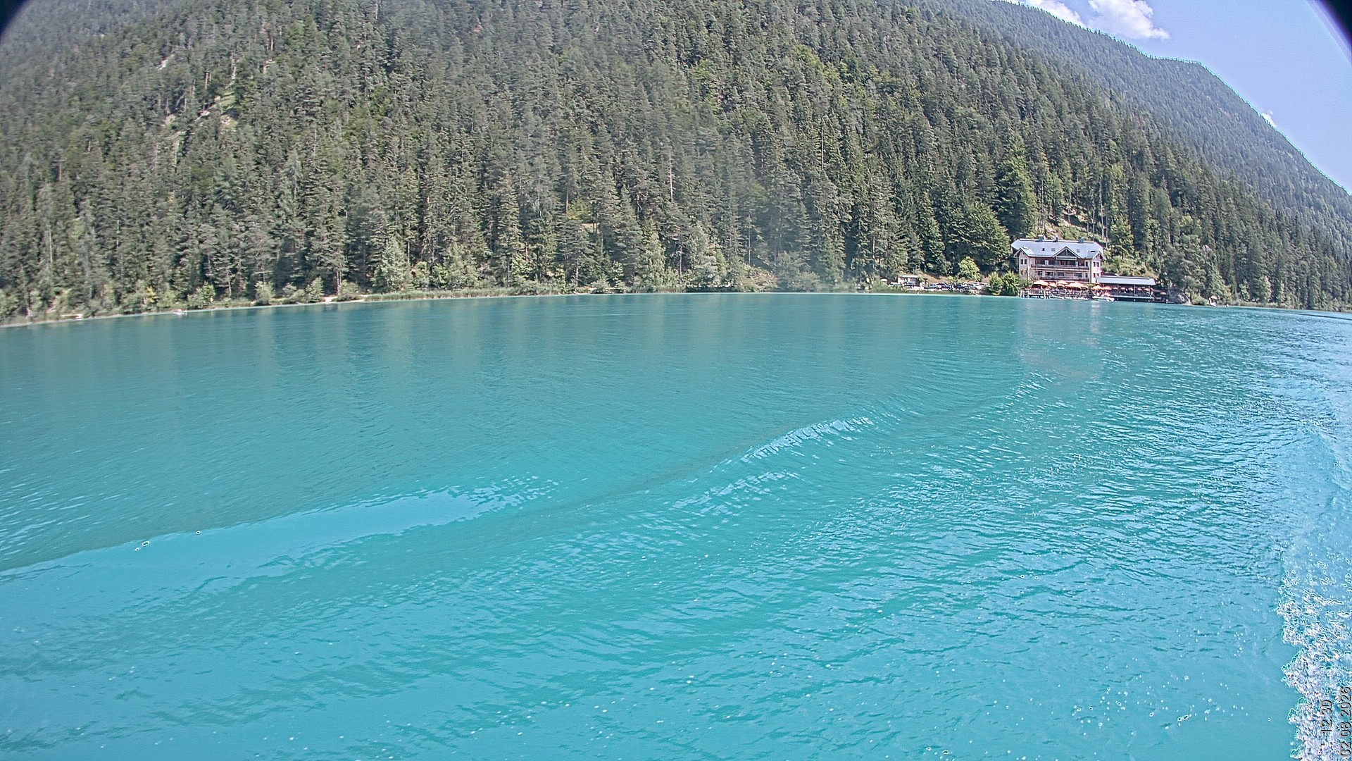 Archiv Foto Webcam Blick über den Weissensee in Kärnten