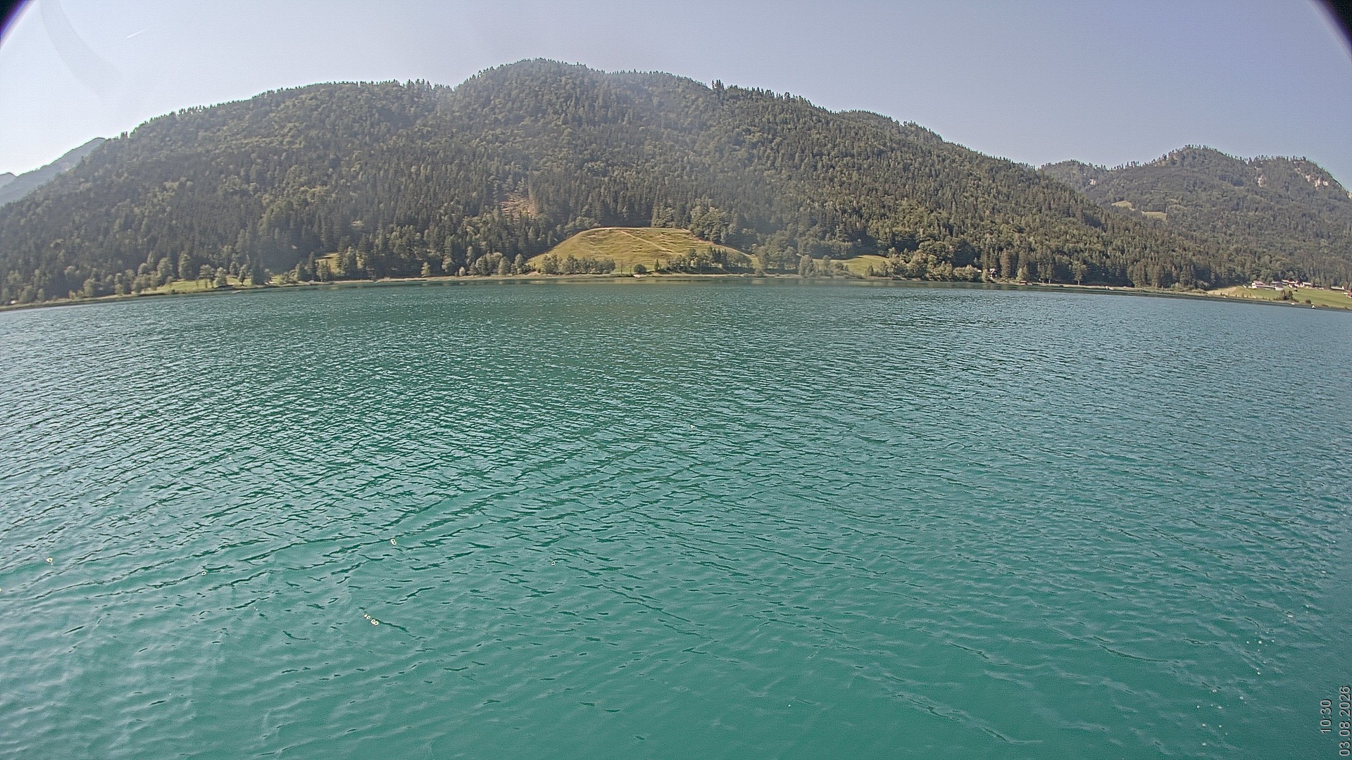 Archived image Webcam View of Lake Weissensee