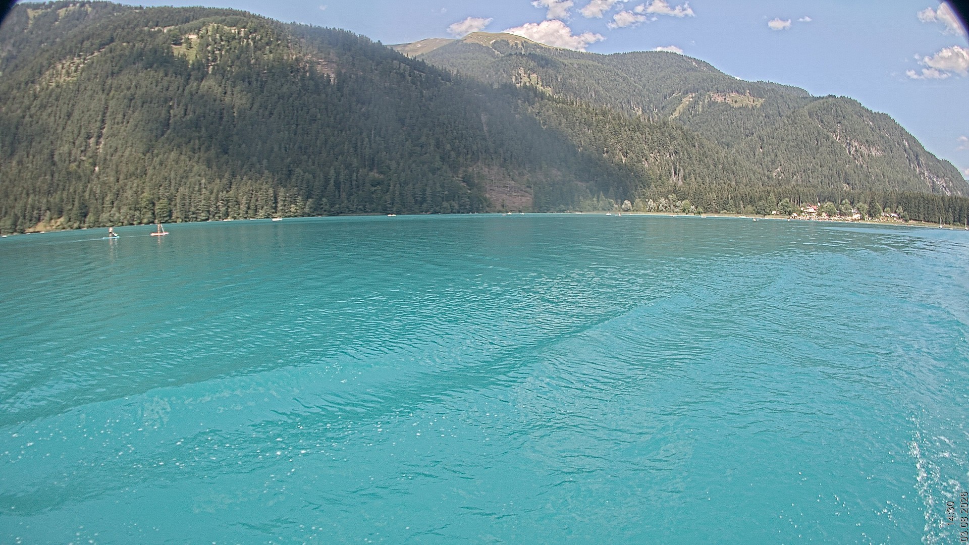 Archived image Webcam View of Lake Weissensee