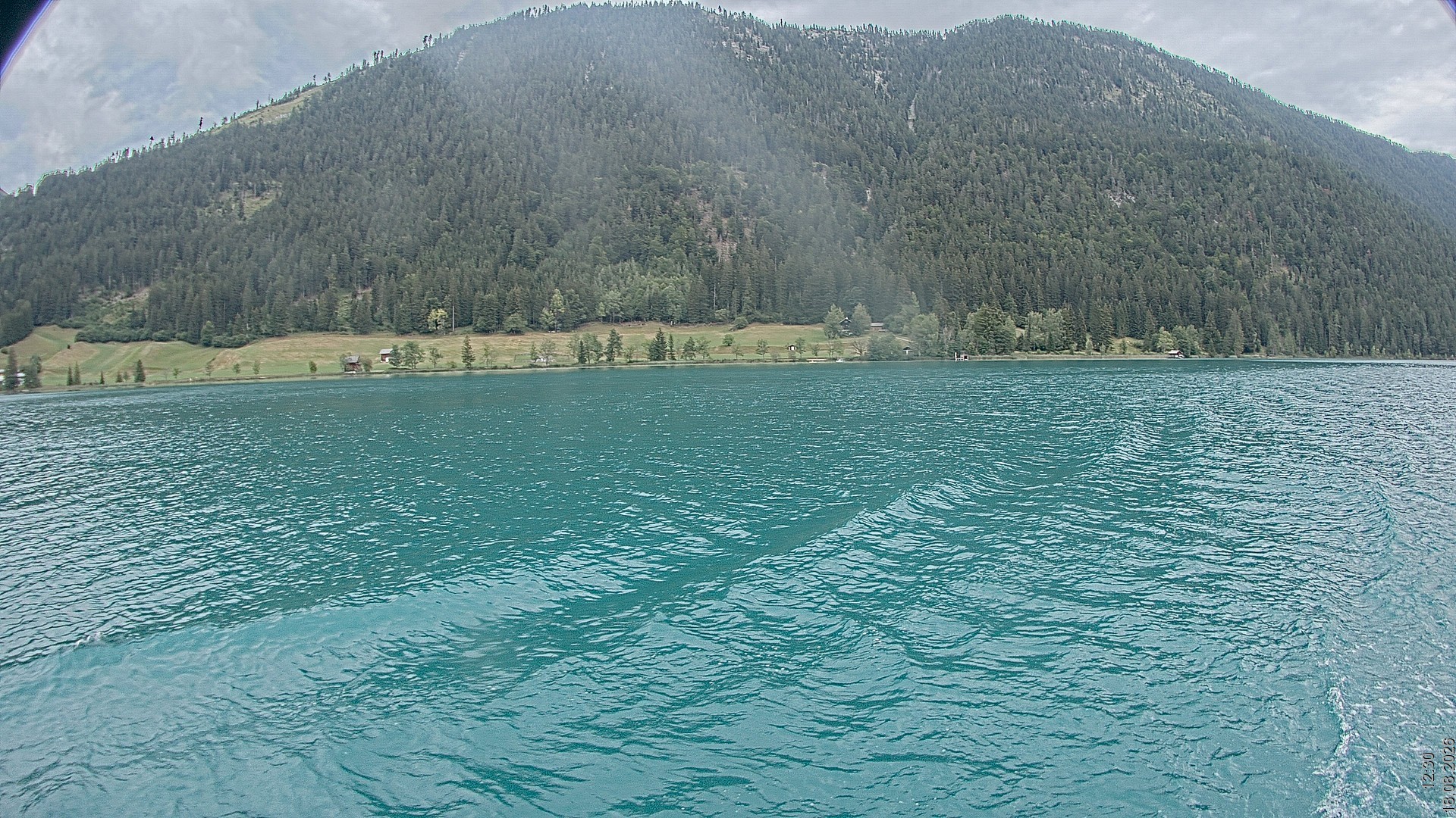 Archiv Foto Webcam Blick über den Weissensee in Kärnten