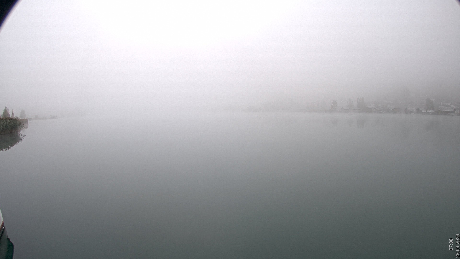 Archiv Foto Webcam Blick über den Weissensee in Kärnten
