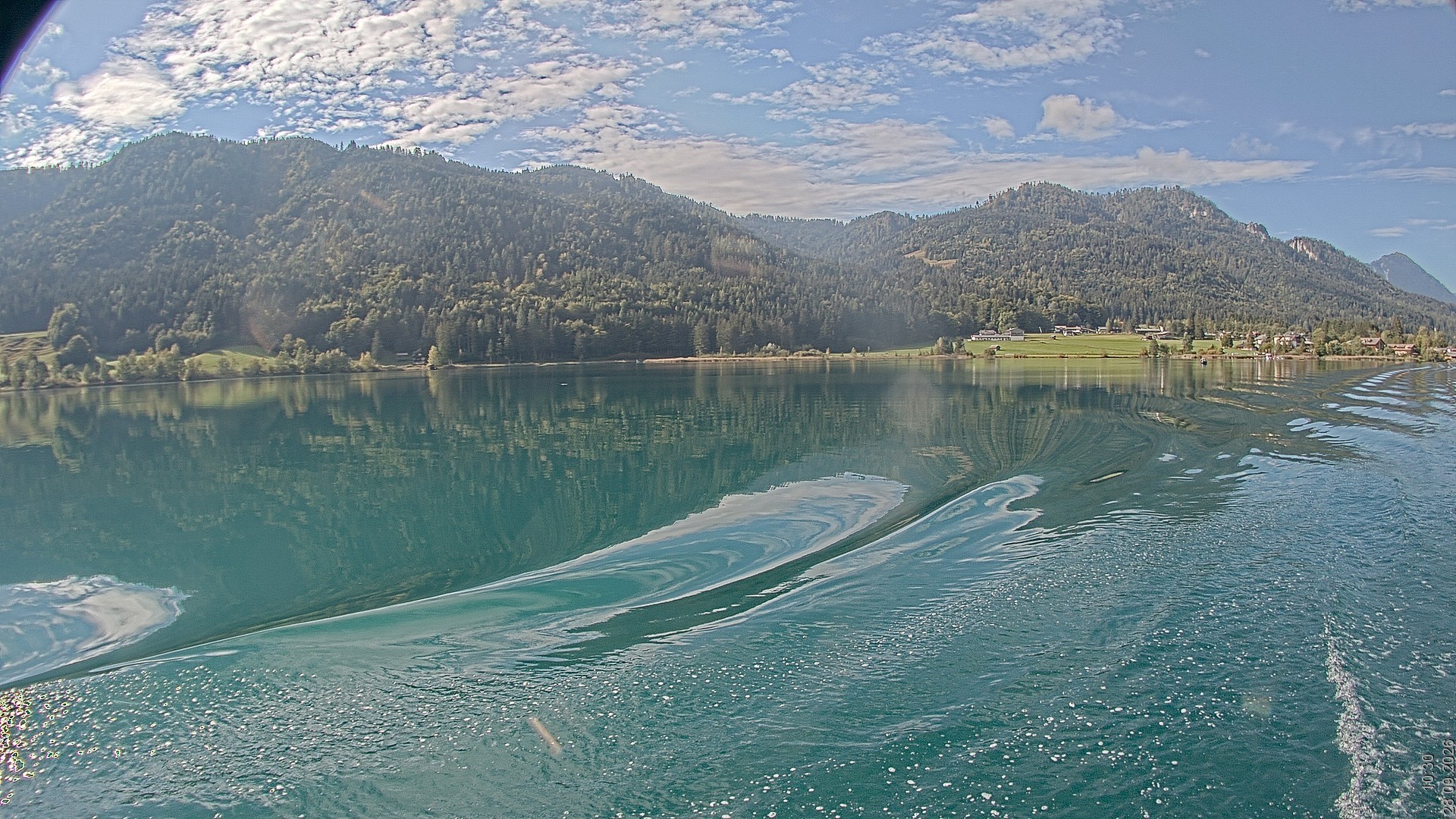Archiv Foto Webcam Blick über den Weissensee in Kärnten