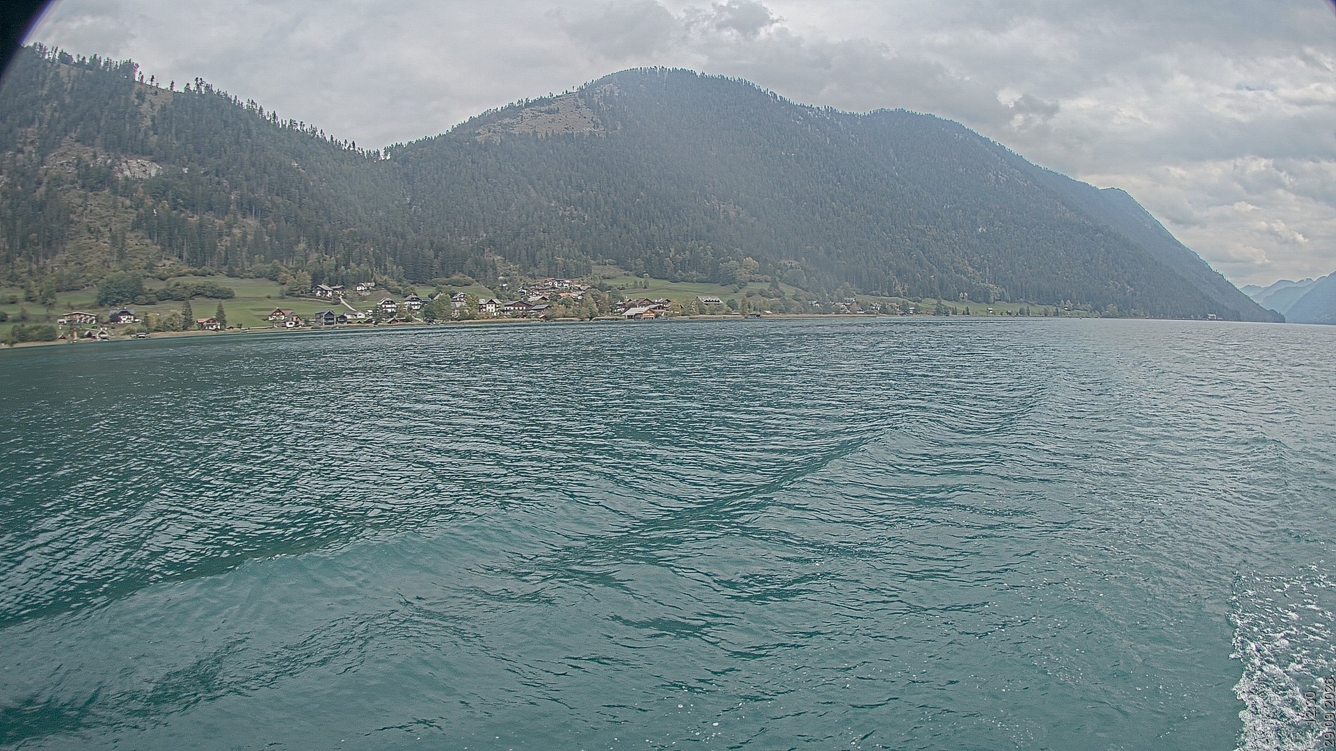 Archiv Foto Webcam Blick über den Weissensee in Kärnten