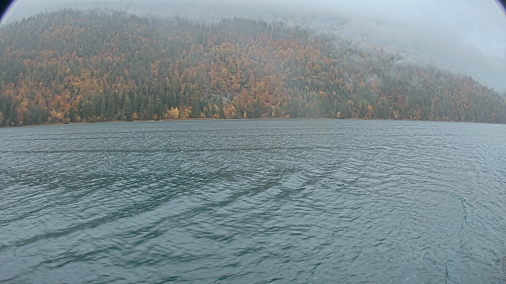 Archiv Foto Webcam Blick über den Weissensee in Kärnten