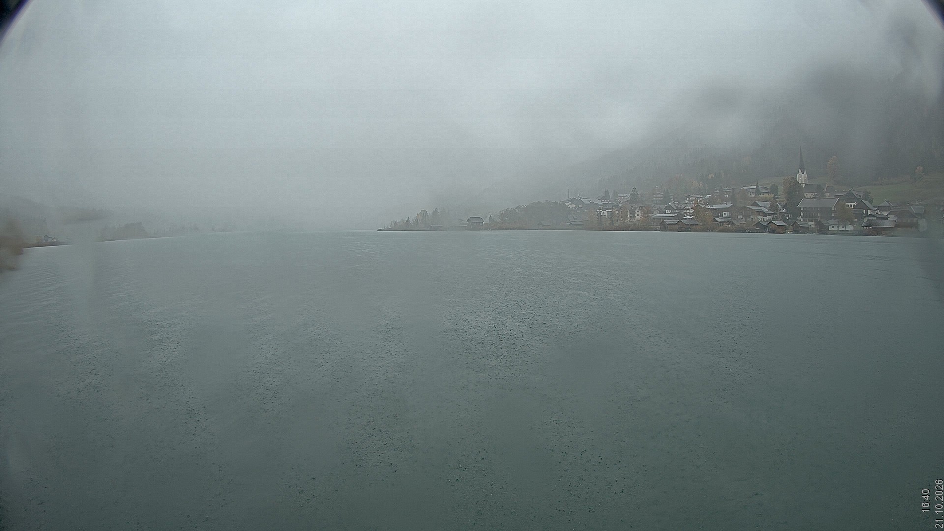 Archiv Foto Webcam Blick über den Weissensee in Kärnten
