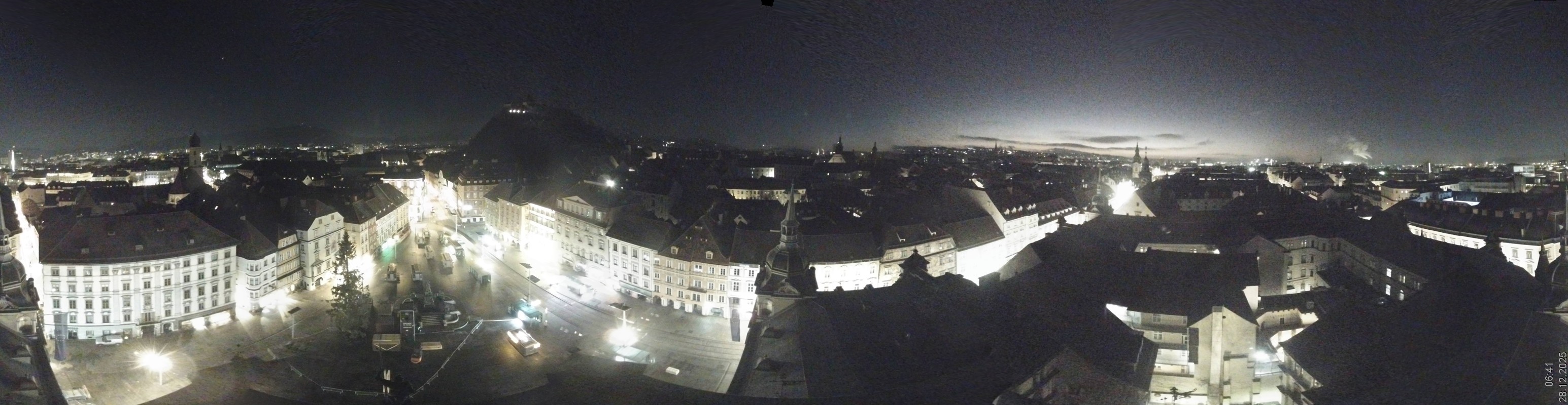 Archiv Foto Webcam Grazer Rathaus