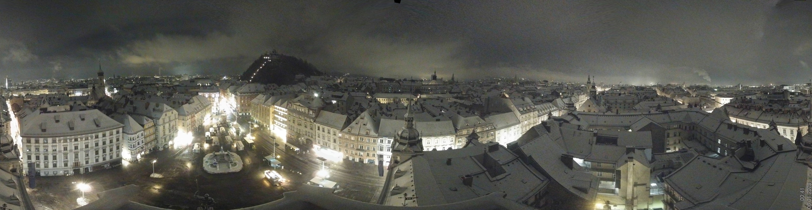 Archiv Foto Webcam Grazer Rathaus