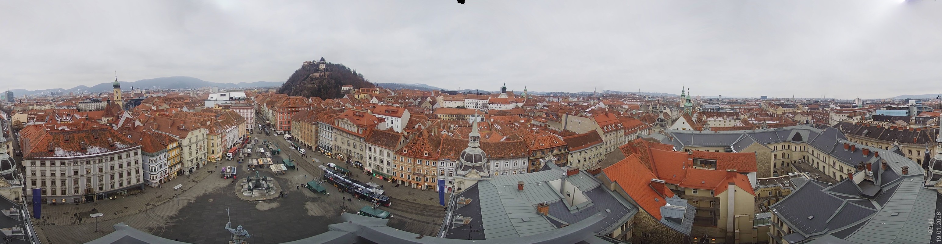 Archived image Webcam View of Graz
