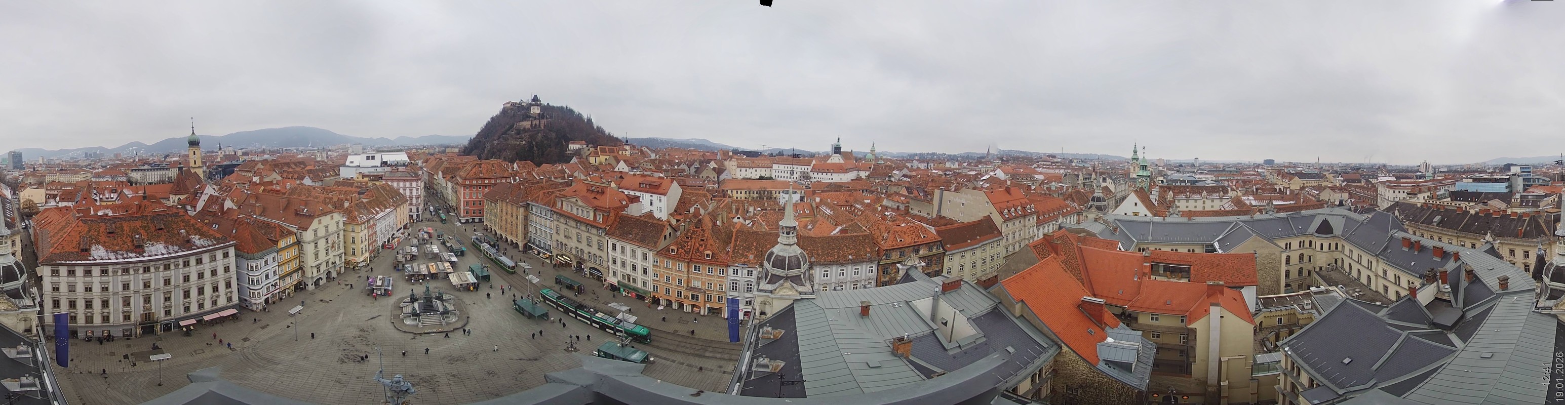 Archived image Webcam View of Graz