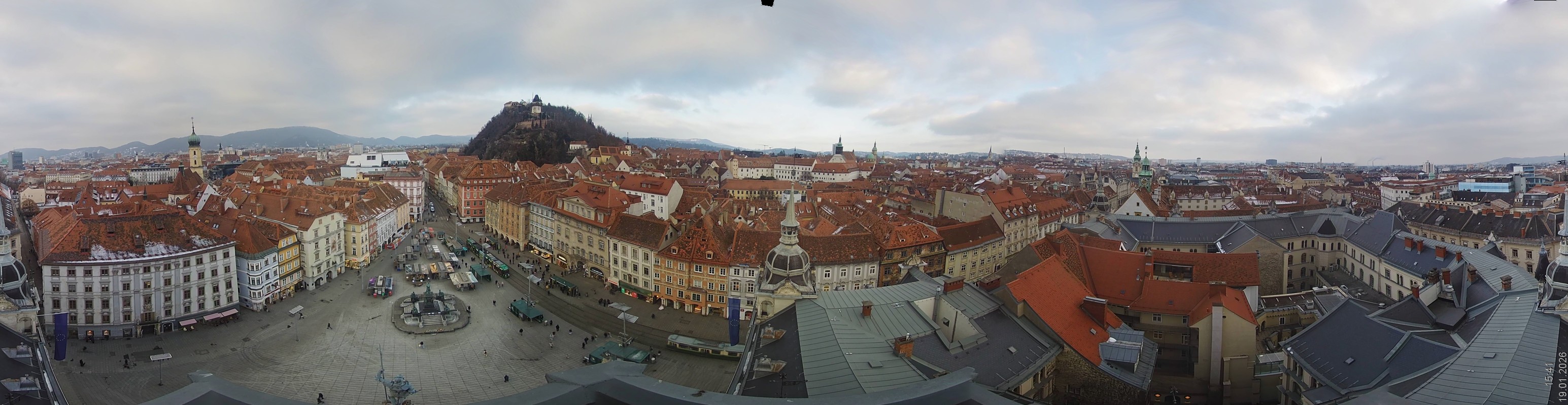 Archived image Webcam View of Graz