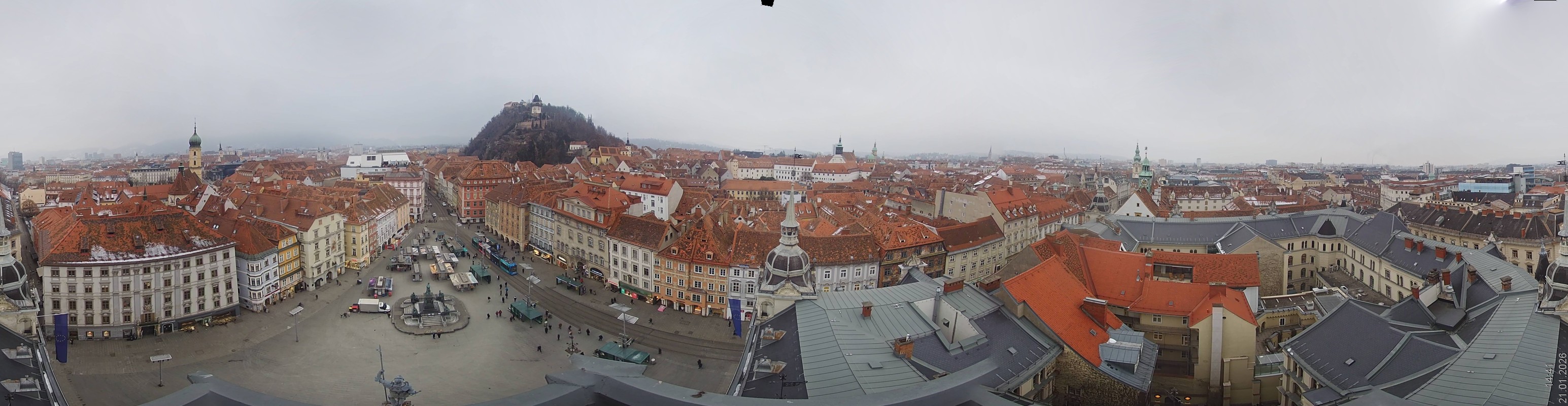 Archived image Webcam View of Graz