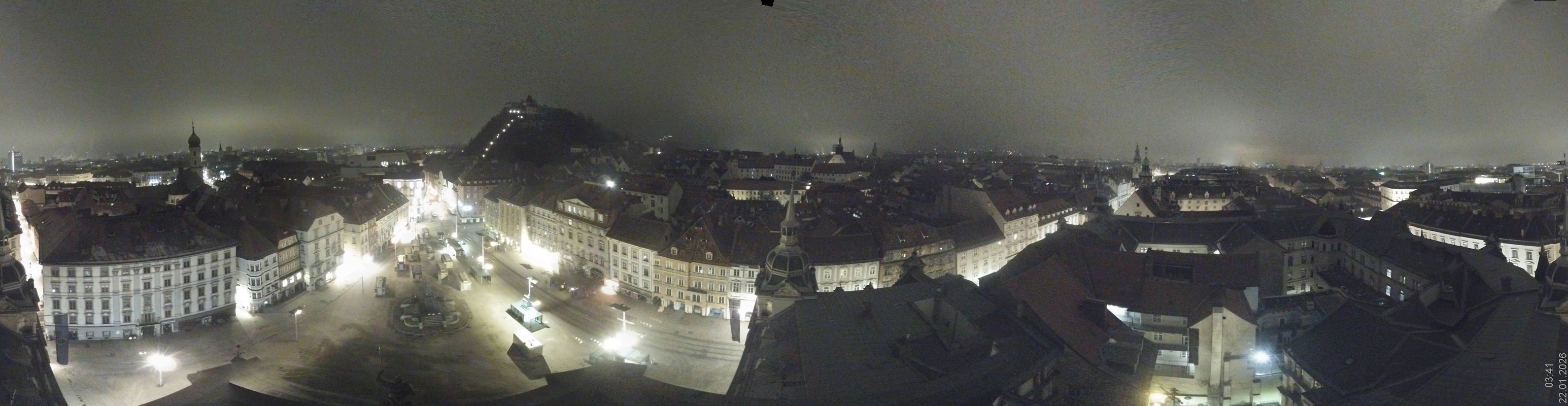 Archiv Foto Webcam Grazer Rathaus