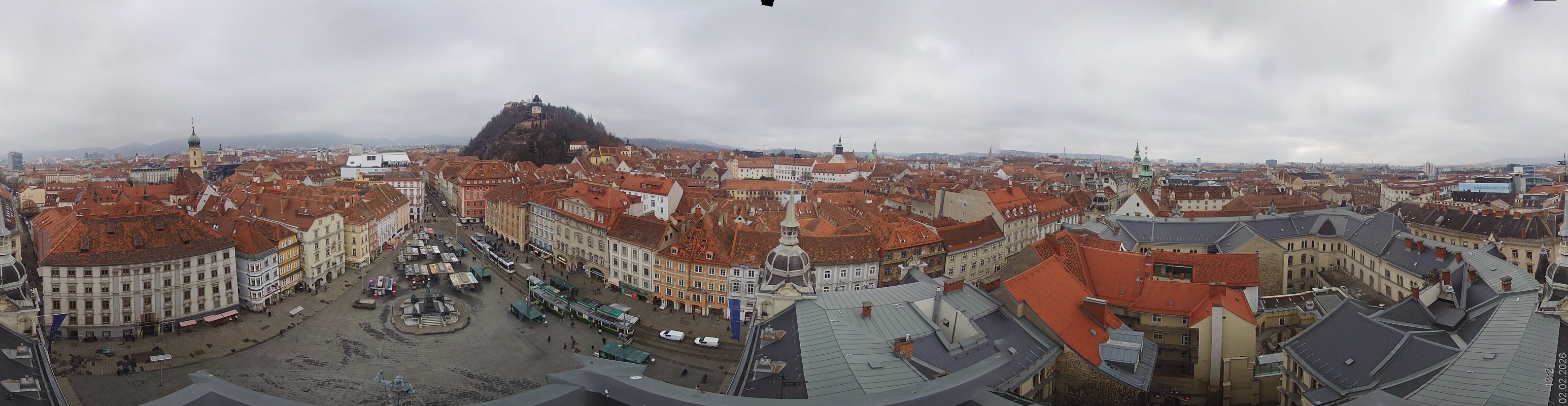 Archived image Webcam View of Graz