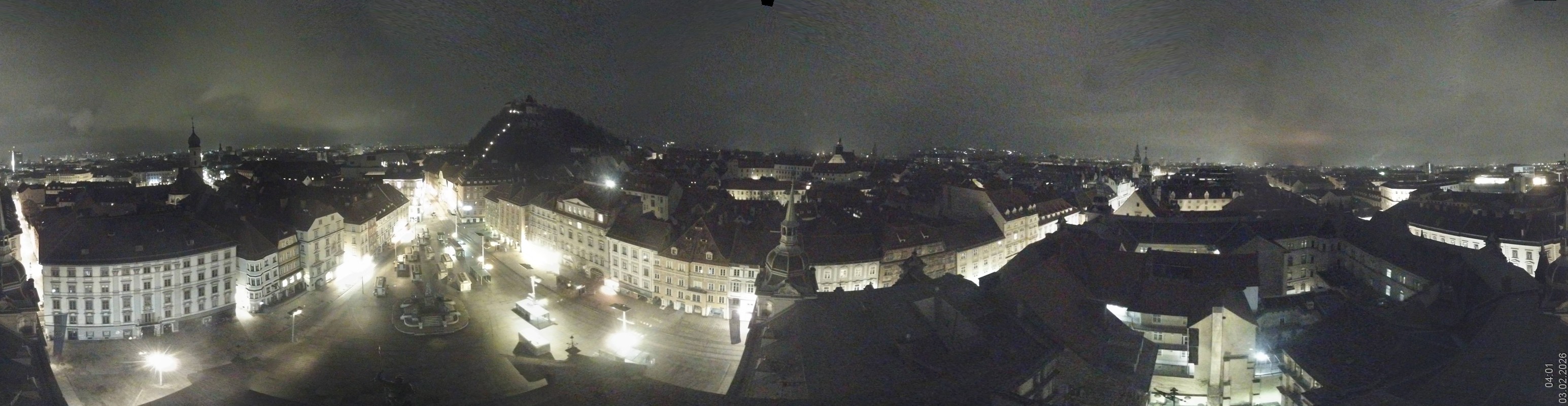 Archiv Foto Webcam Grazer Rathaus