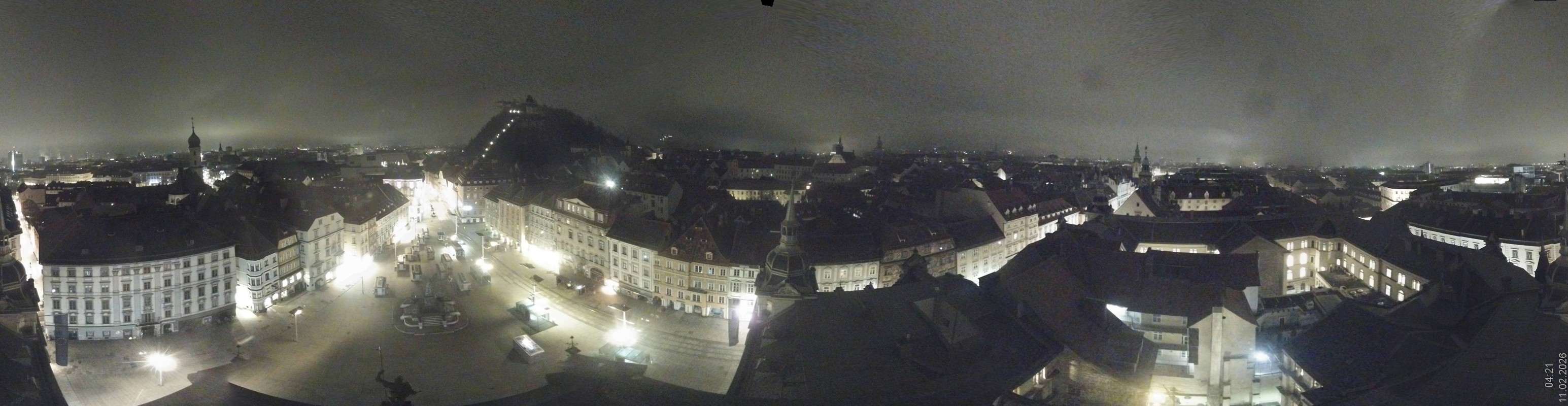 Archiv Foto Webcam Grazer Rathaus
