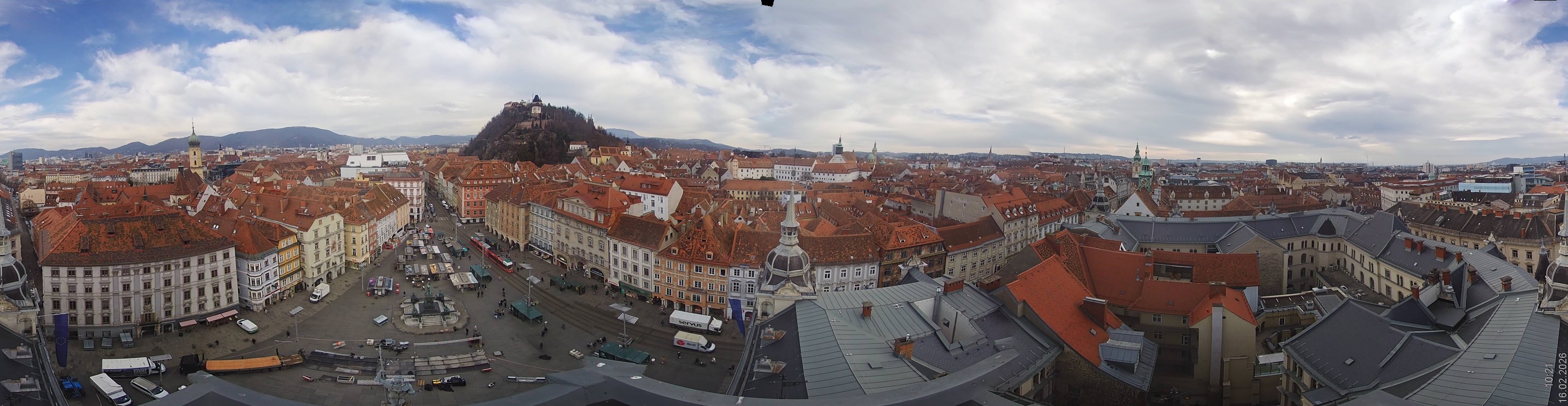 Archived image Webcam View of Graz