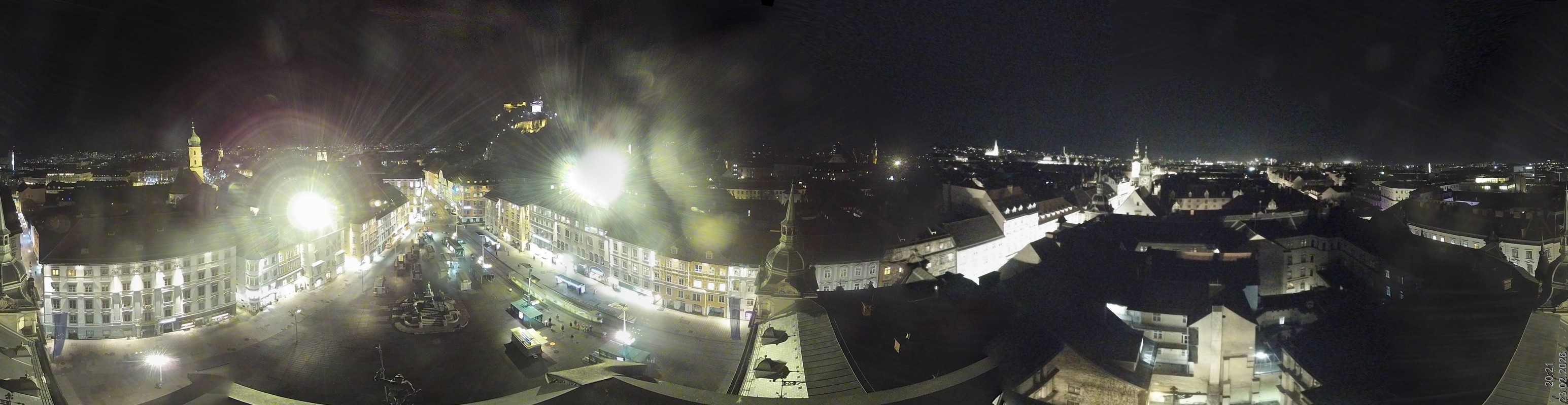Archiv Foto Webcam Grazer Rathaus