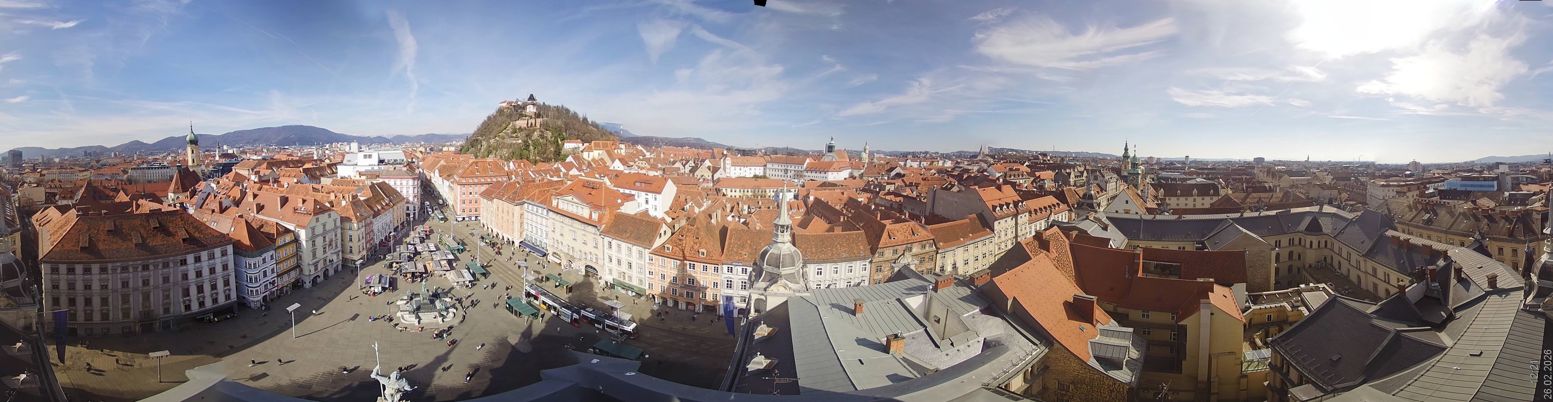 Archived image Webcam View of Graz